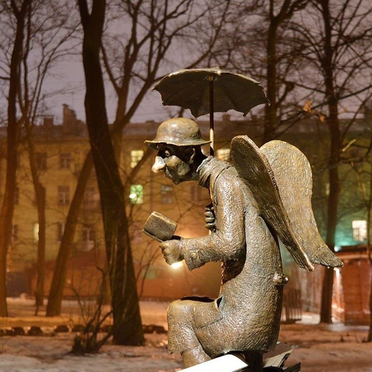 Petersburg places: Angel - Saint Petersburg, , The photo