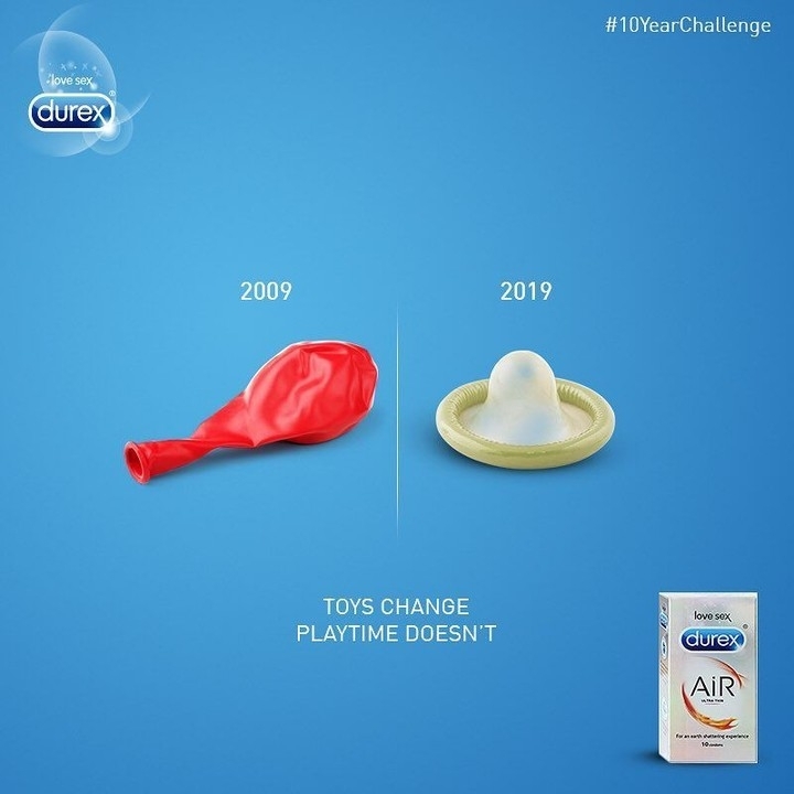 10YearChallenge - 10yearschallenge, Durex, Challenge