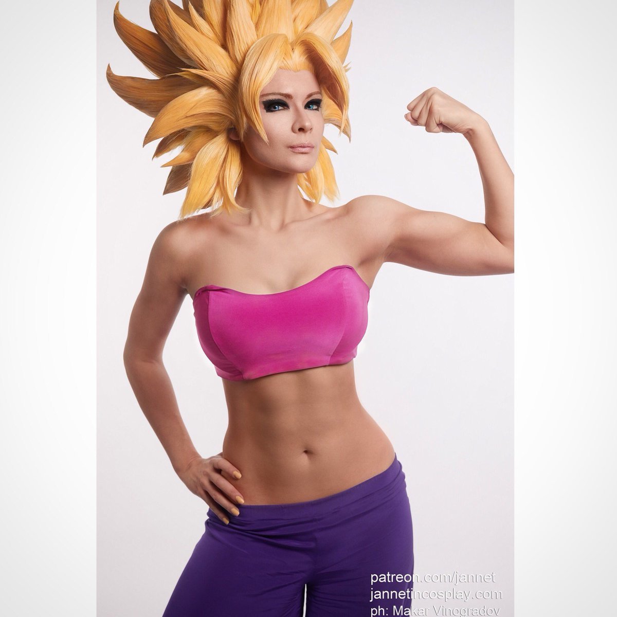 Caulifla <Jannet Vinogradova > - Cosplay, Cosplayers, Dragon ball, Anime original, Russian cosplay, Costume, Caulifla, Jannet Vinogradova, Longpost