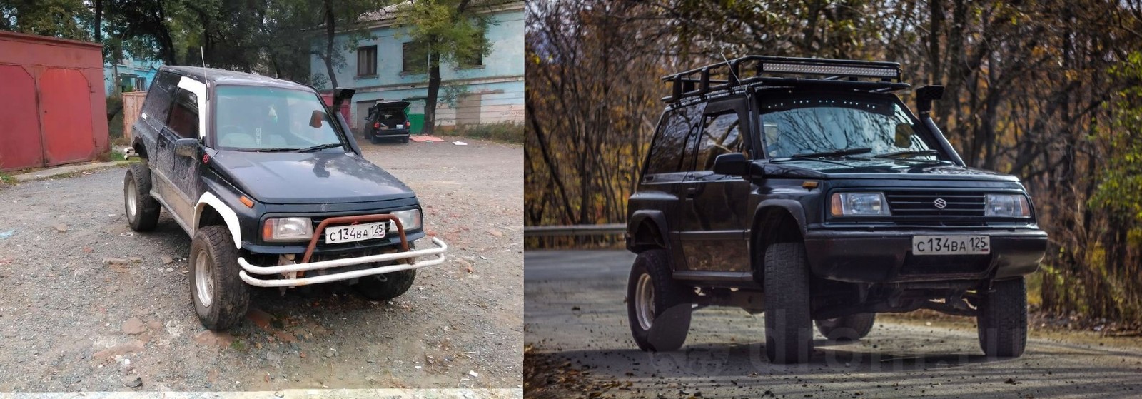 Suzuki Escudo - Моё, 10yearschallenge, Suzuki, Escudo, Suzuki Grand Vitara