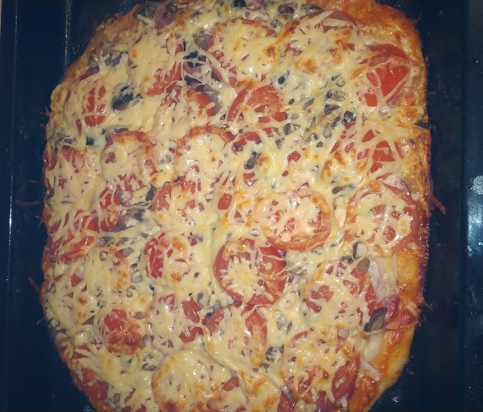 бездрожжевая пицца в духовке с курицей фото 73