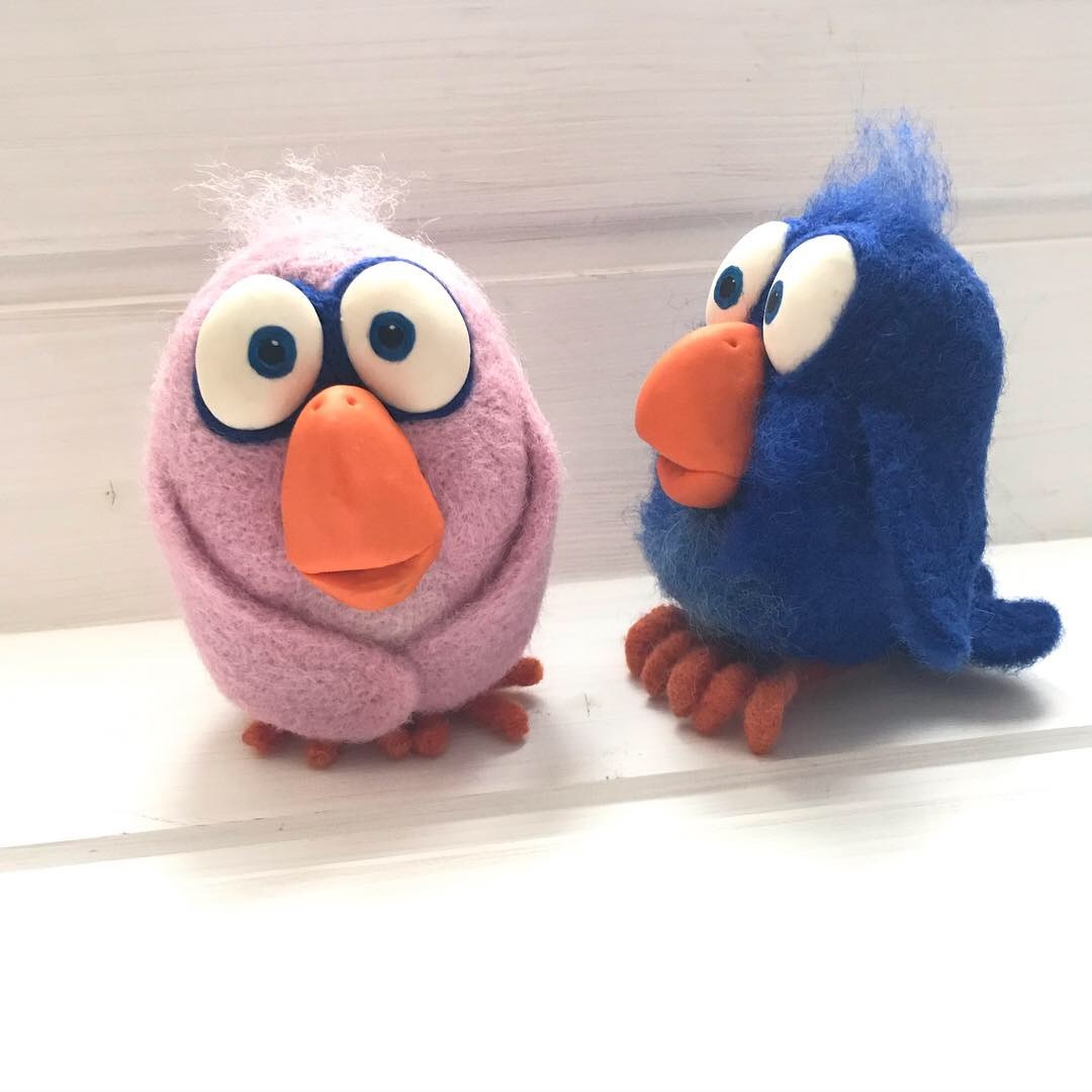 Pixar cartoon bird continued - My, Needlework without process, With your own hands, Birds, Cartoons, Pixar, Handmade, Toys, Longpost