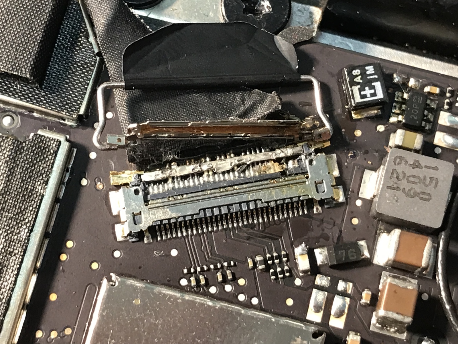 Poor little air 11 2014. - My, Rukozhop, Macbook, Repair of equipment, Longpost