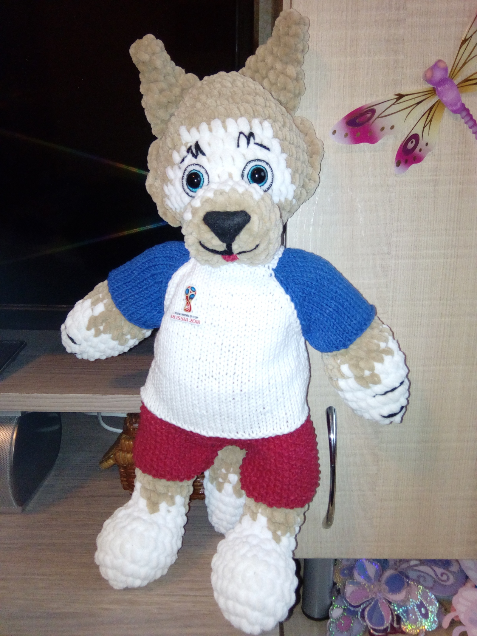 Zabivaka - Needlework without process, Knitted toys