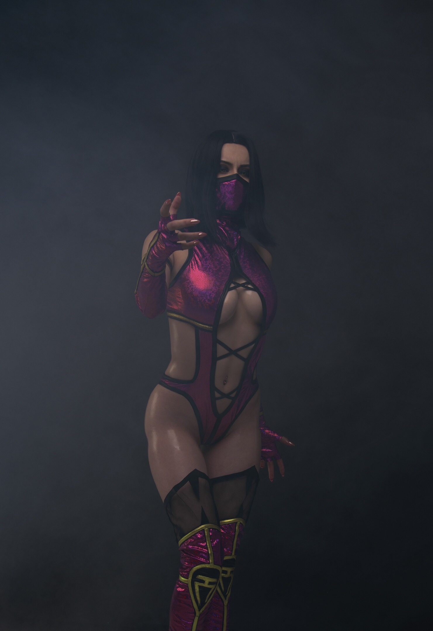 Mileena by Vvedenskaya - Cosplay, Russian cosplay, Mortal kombat, Milina, , Beautiful girl, Longpost