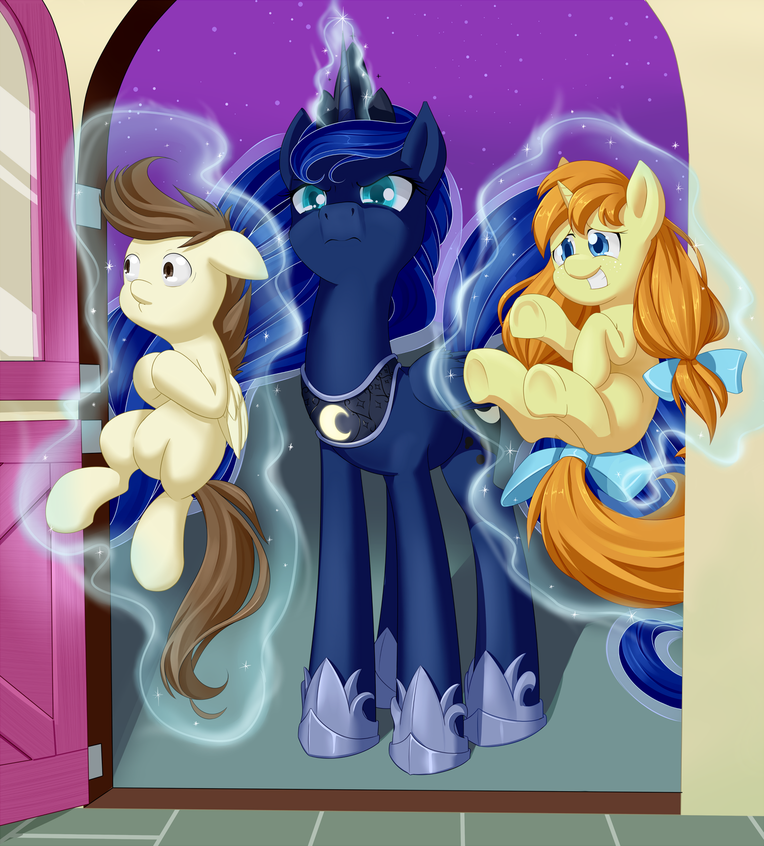 Are These Yours? - My little pony, Princess luna, Pound Cake, Pumpkin Cake, Dstears