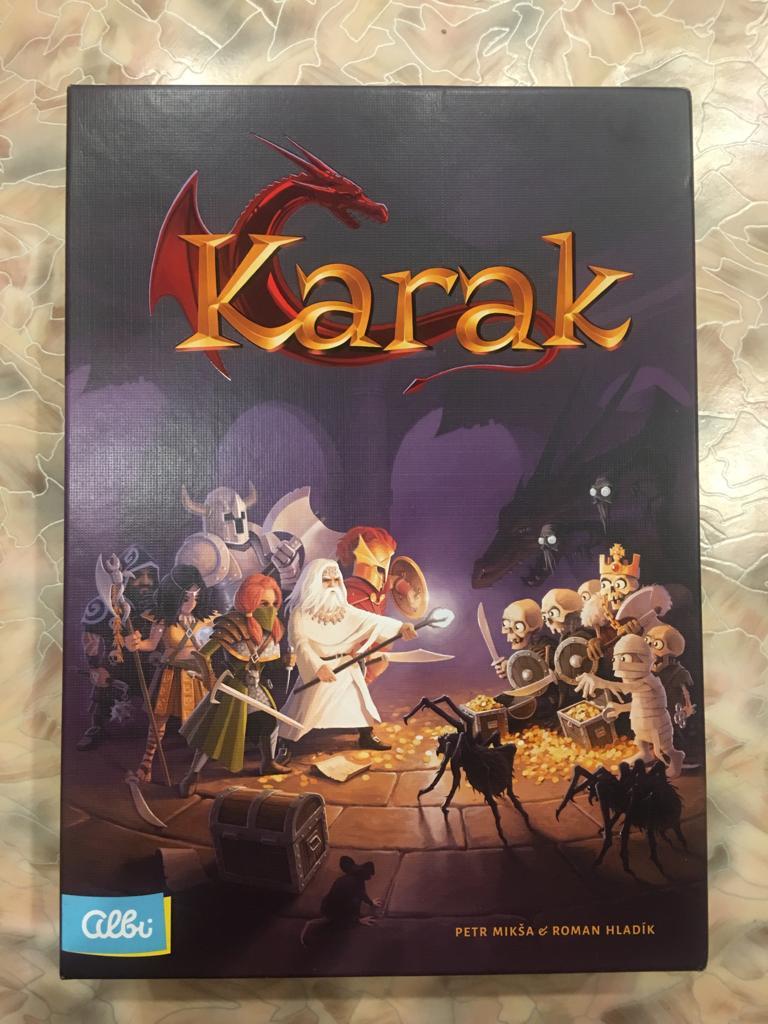 Настольная игра Karak | Пикабу