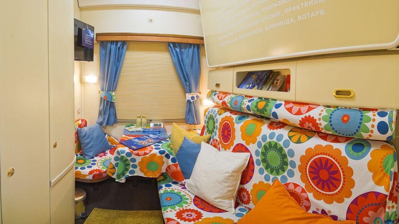 IKEA is launching a sleeping car on the Moscow-Peter train, which will run only from February 17 to March 6. - A train, IKEA, Dream