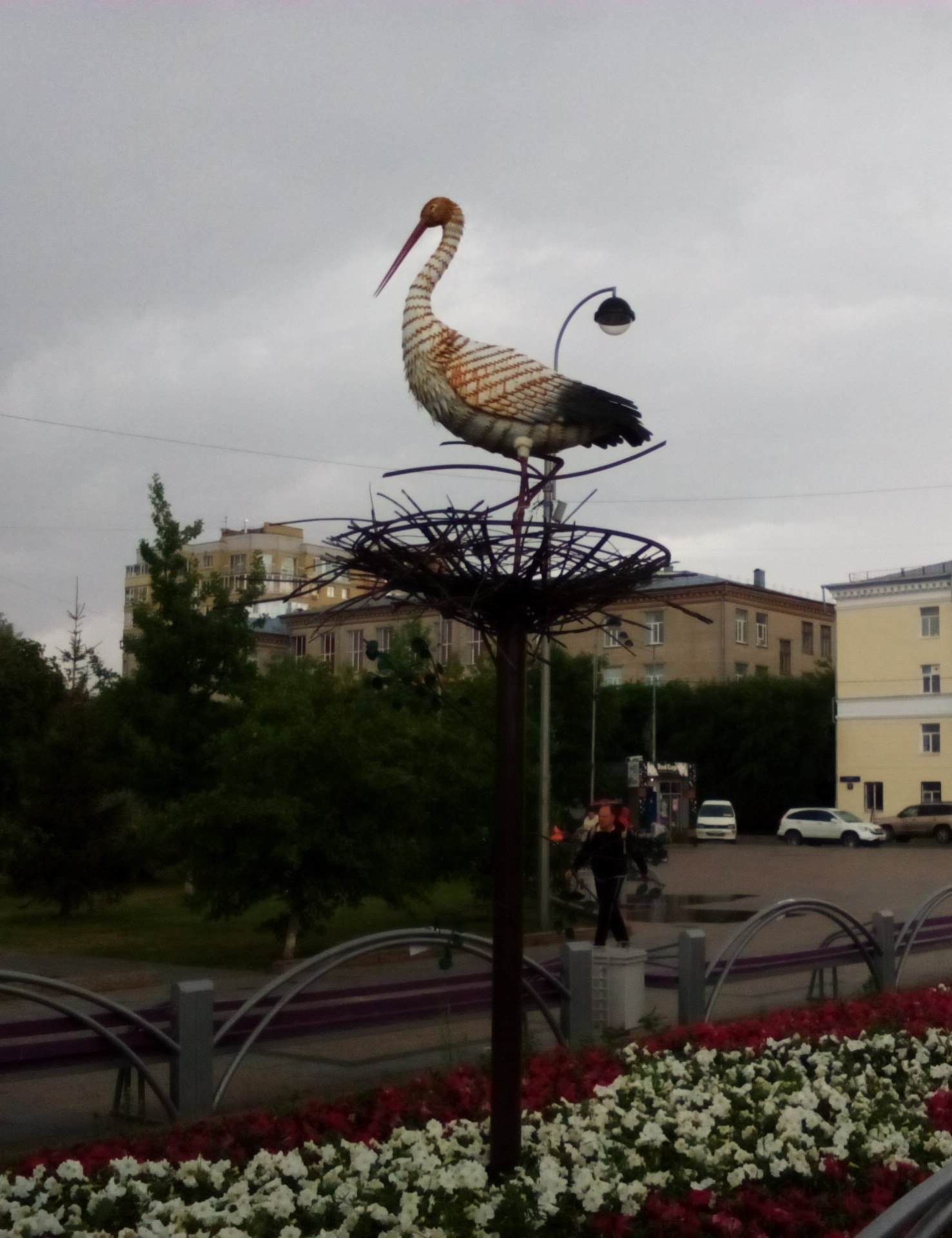 Monuments and fountain - Monument, Fountain, Longpost