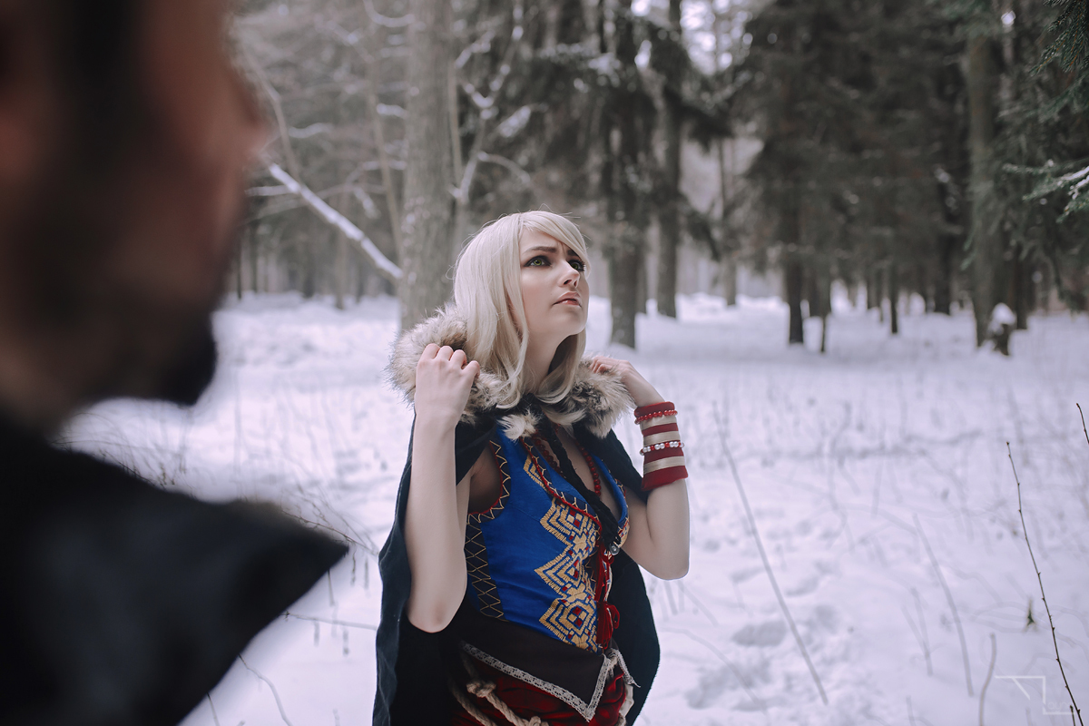 Witcher and sorceress love story - My, Cosplay, Witcher, Keira Metz, Lambert, Love story, Longpost