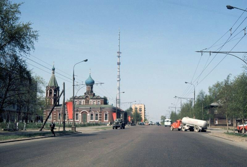 Москва 1967 год - Москва, СССР, Историческое фото, 60-е, Длиннопост, Арбат, Останкинская башня