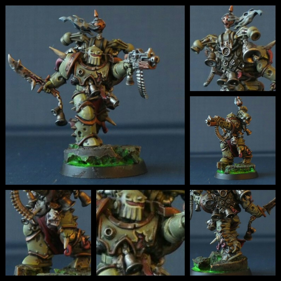 What I painted from the starter) - My, Wh miniatures, Miniature, Longpost, Warhammer 40k