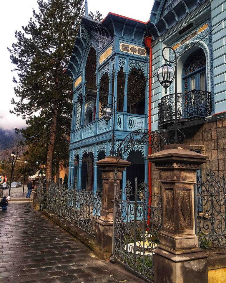 Balconies of Borjomi. Georgia. - Borjomi, Georgia, Balcony, The photo