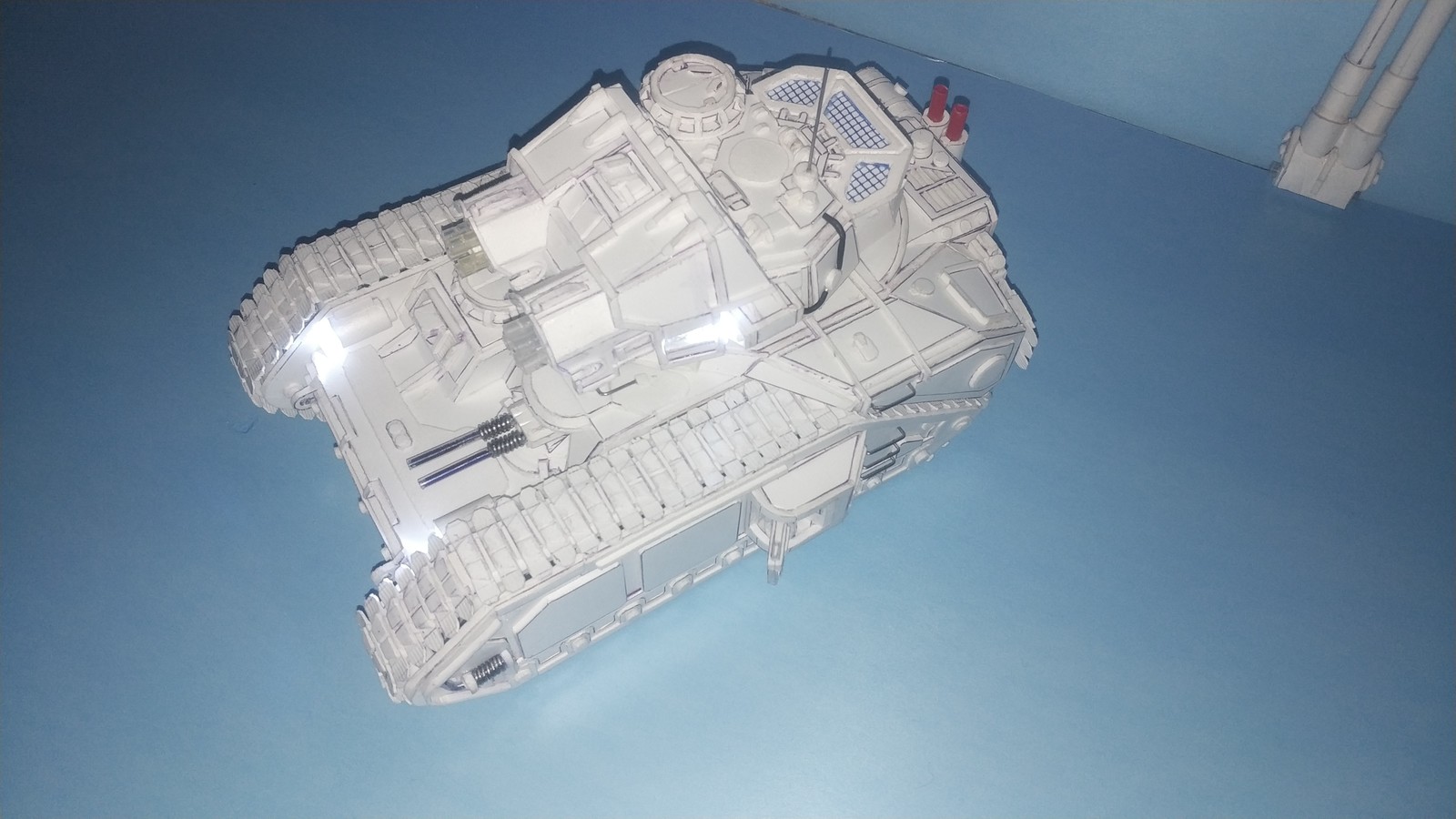 Scratch build Macharius Vankisher p. 2 - Моё, Warhammer 40k, Танки, Самоделки, Длиннопост