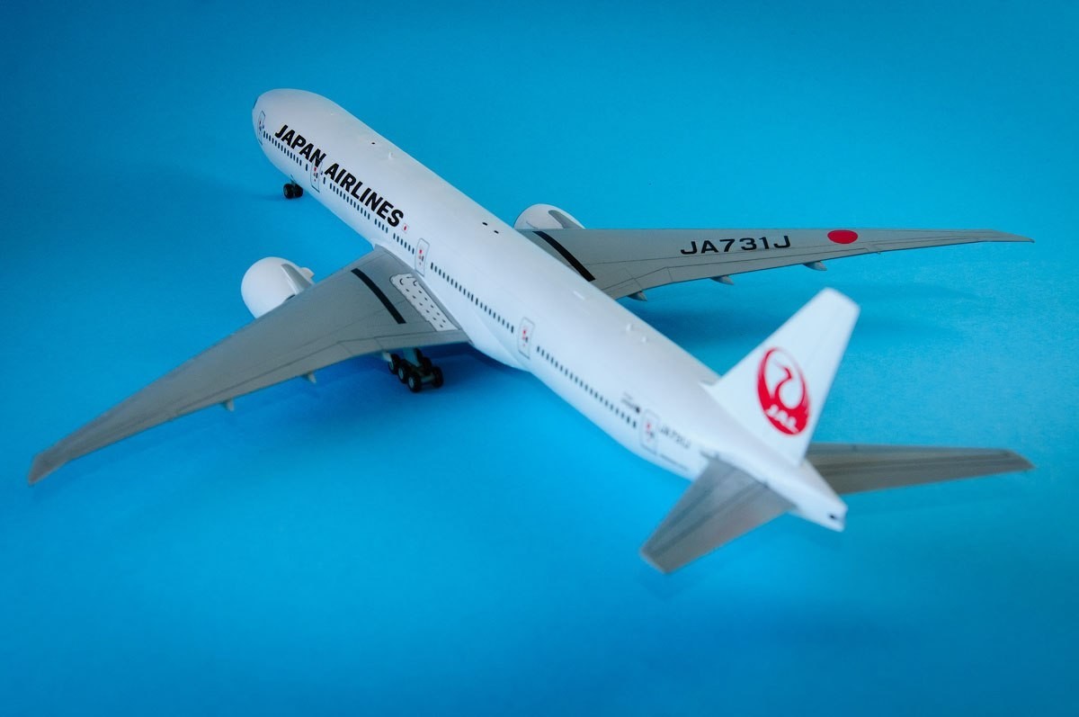 Boeing 777-300ER, HASEGAWA, 1:200 - My, Stand modeling, Airplane, Hobby, Longpost