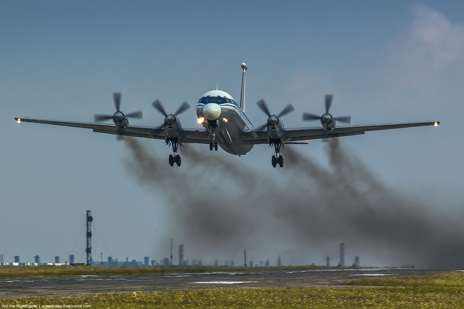 Il-22M on takeoff - My, IL-2, Aviation, The photo, Longpost