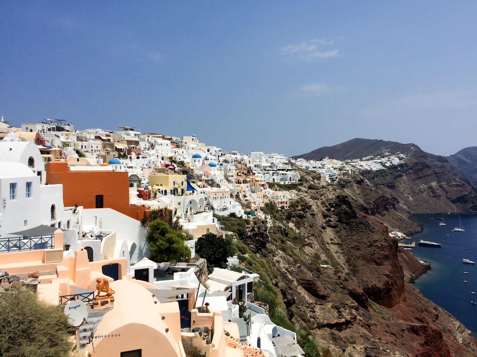 Santorini. Greece. - My, Greece, Santorini, Island, The photo, Sea, The mountains