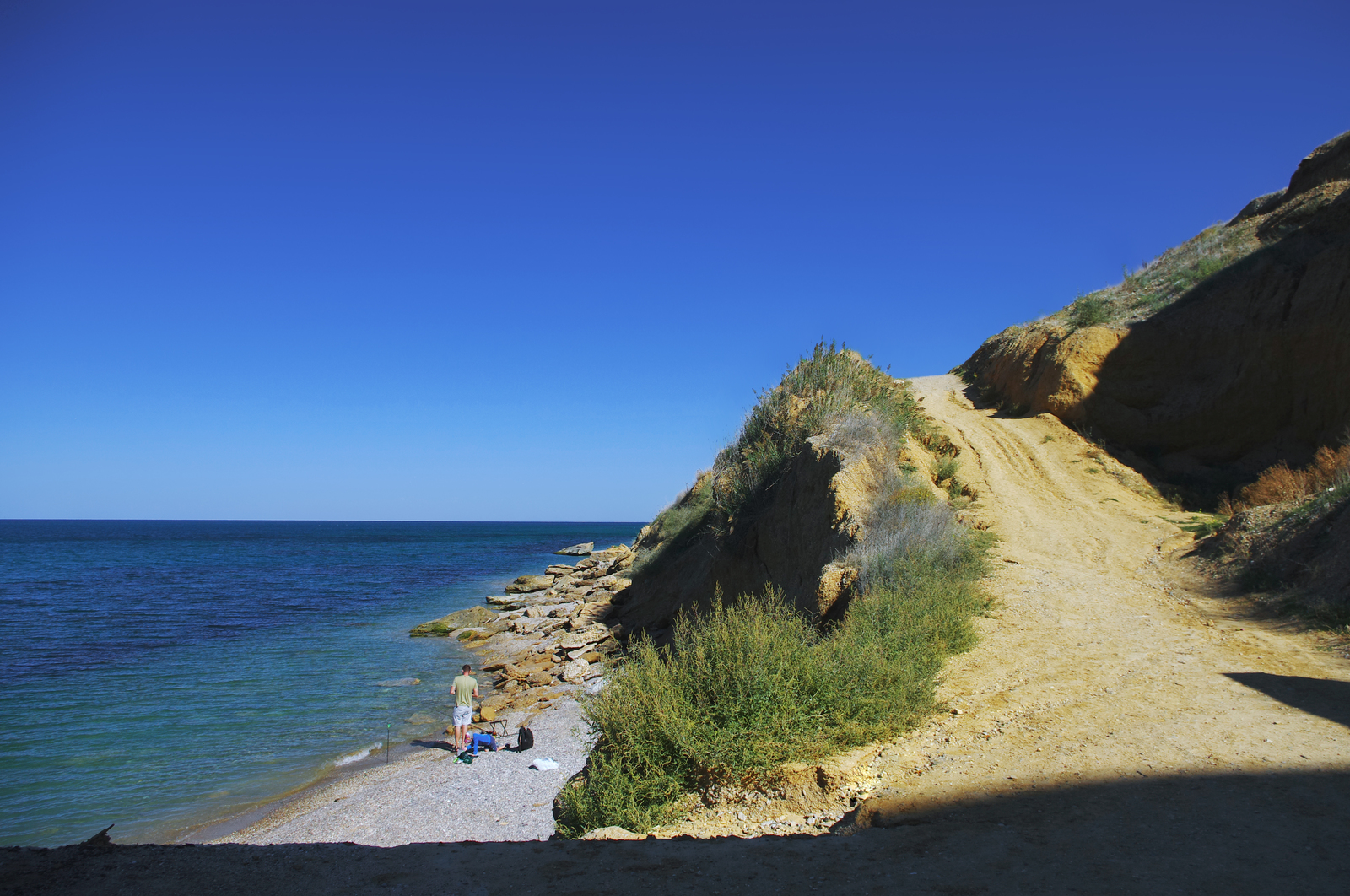 Kacha. - My, Crimea, Kacha, The photo, Sea, Seagulls, Coast, Lighthouse, Walk, Longpost