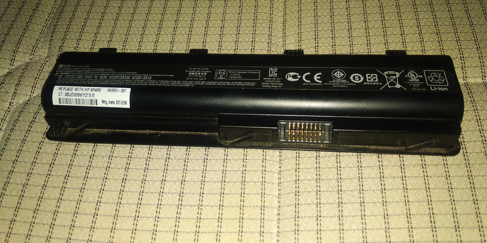 laptop battery question - Computer, The battery is discharged, Crooked hands, Help, Longpost