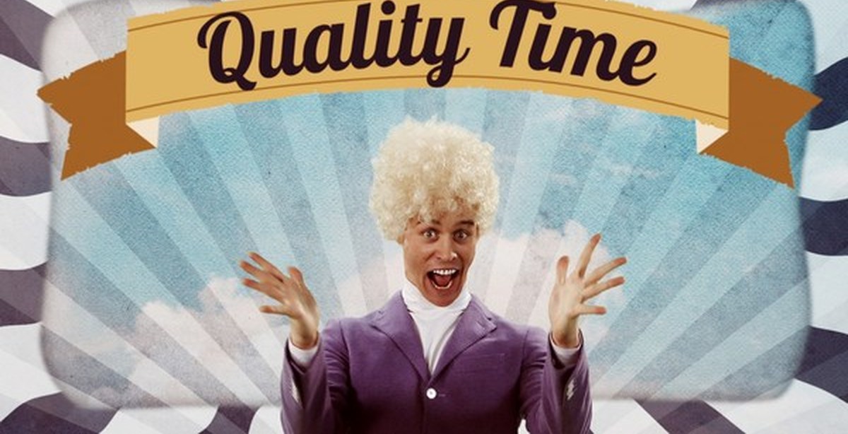 Project management triangle. Quality time. Better quality time. Better quality time. Better quality time.