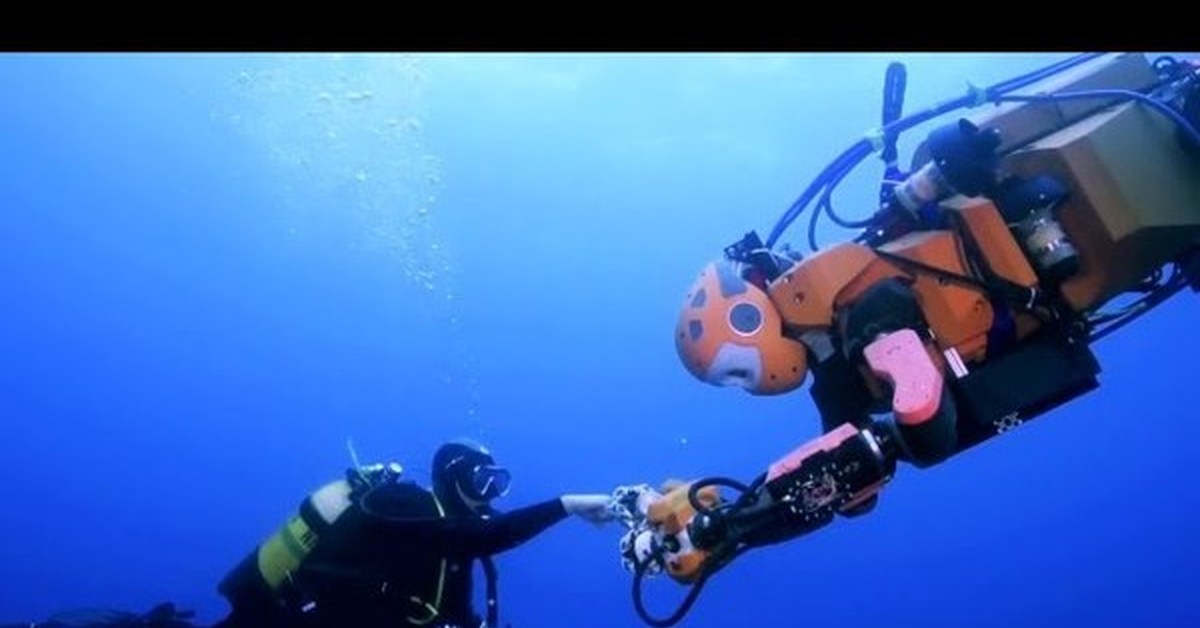 Использование подводных роботов. Робот аквалангист. Глубина погружения. Погружение под воду. Подводные роботы.
