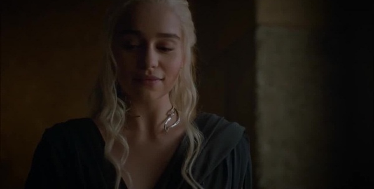 Shackled Emilia Clarke