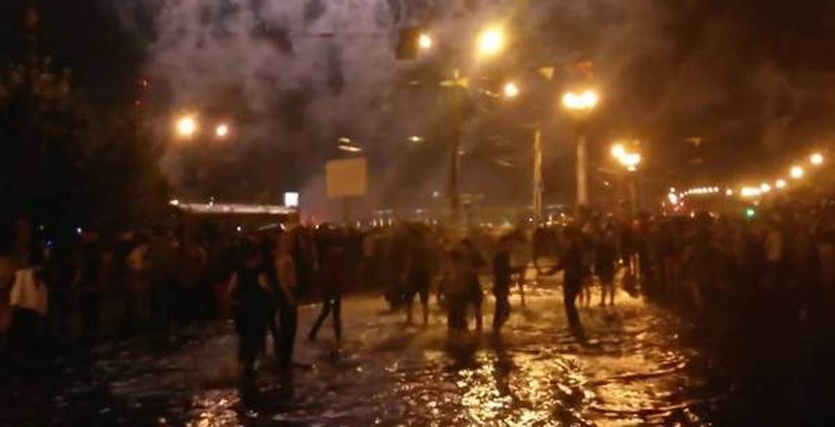 Day of the city of Ivanovo, a pig will find dirt everywhere! - NSFW, Firework, Ivanovo, Disgusting, Video