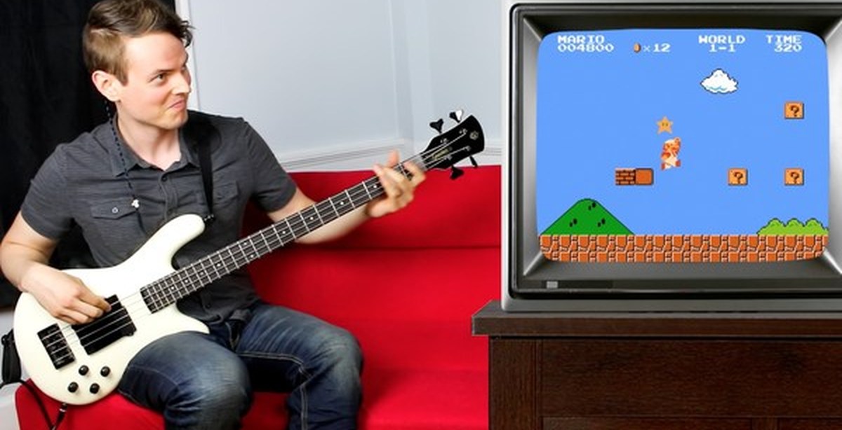 Game tones. Nathan Navarro. Super Mario Bass. Bass Guitar from Computer games. Kenton Tore and Mariano basso.