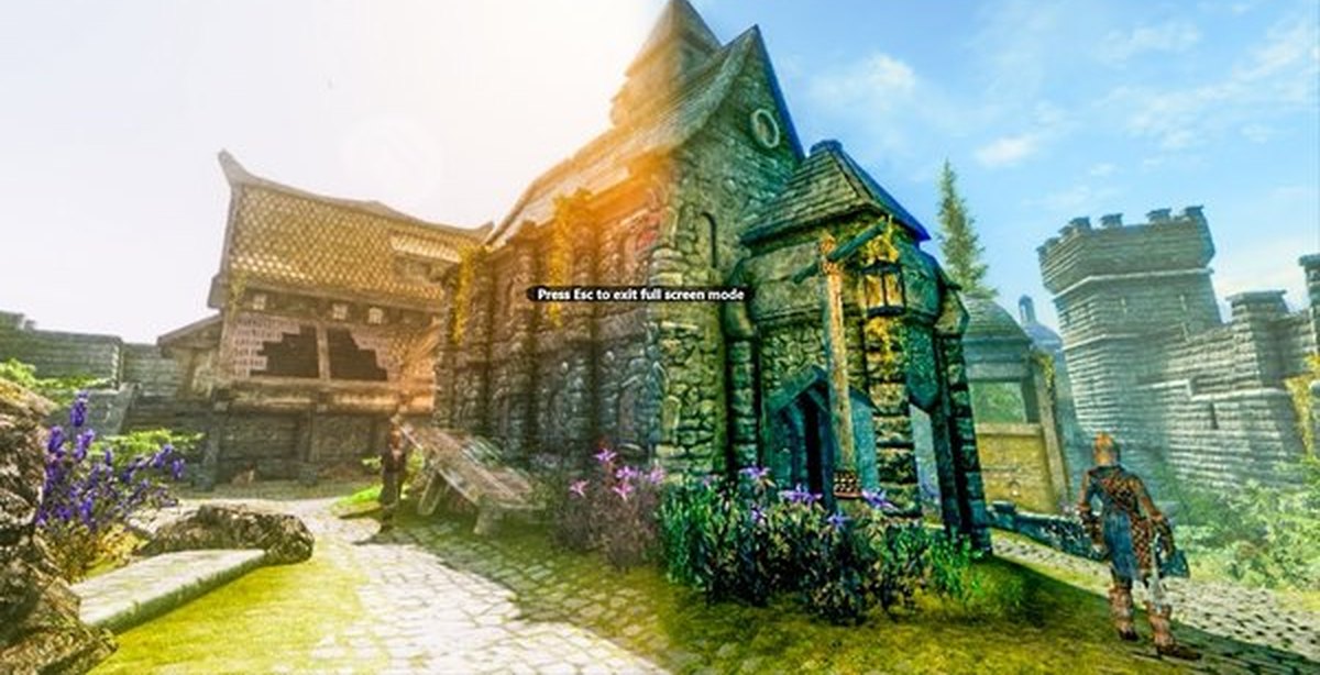 Vorpx. Skyrim Mods Graphics.