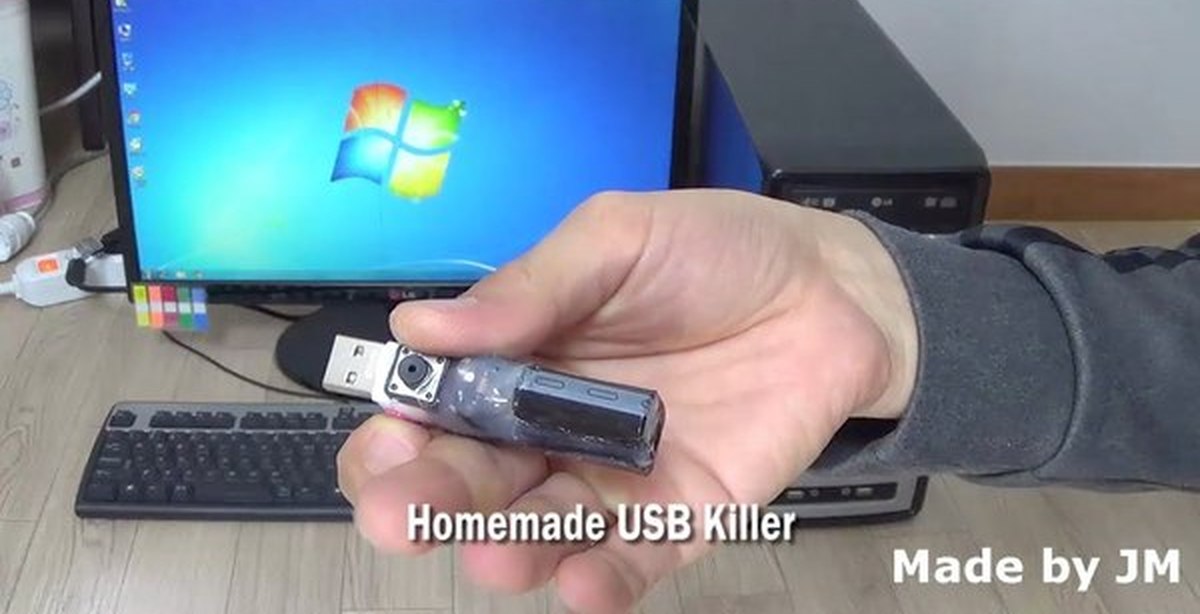Pc killer. Флешка уничтожающая компьютер. USB киллер. Флешка киллер.