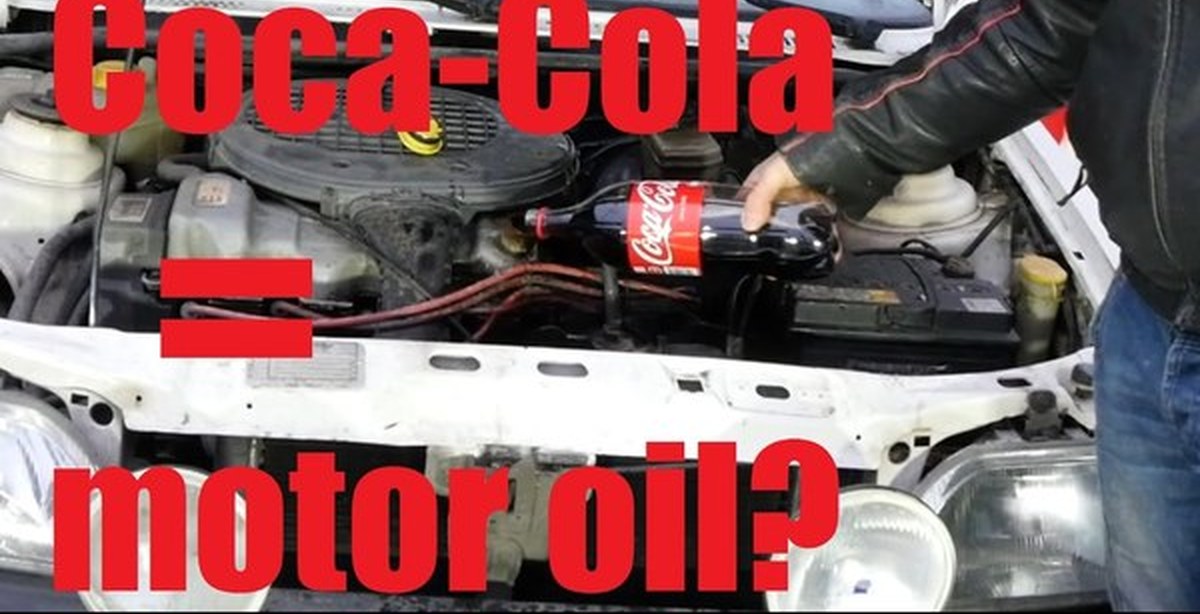 Что произойдет если вместо моторного масла залить в двигатель Кока-Колу ...