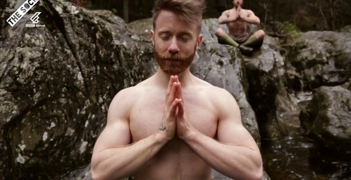 Yogi, just yogi - NSFW, Kilt, Yoga, Scotland, Video