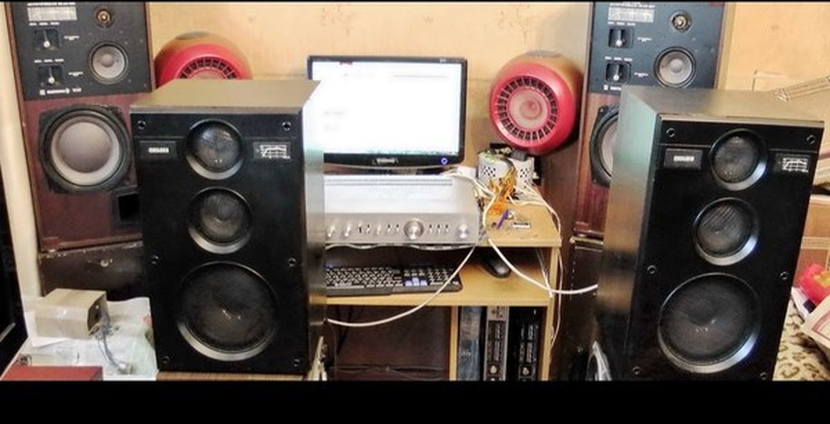 Активные колонки Эстония 25ас-311 | Пикабу