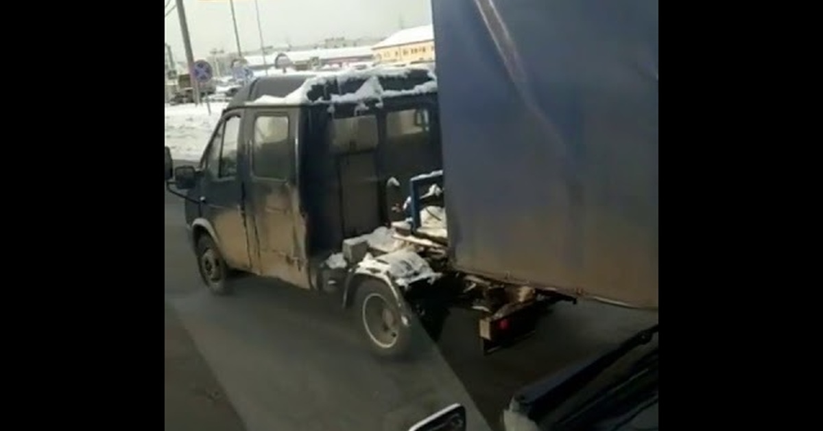 Газель длинномер А что, так можно? [МАТ] | Пикабу